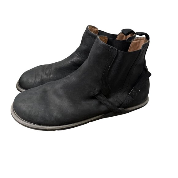 Xero Black Nubuck Leather Melbourne Chelsea Slip On Boot Mens Size 12 main image 7